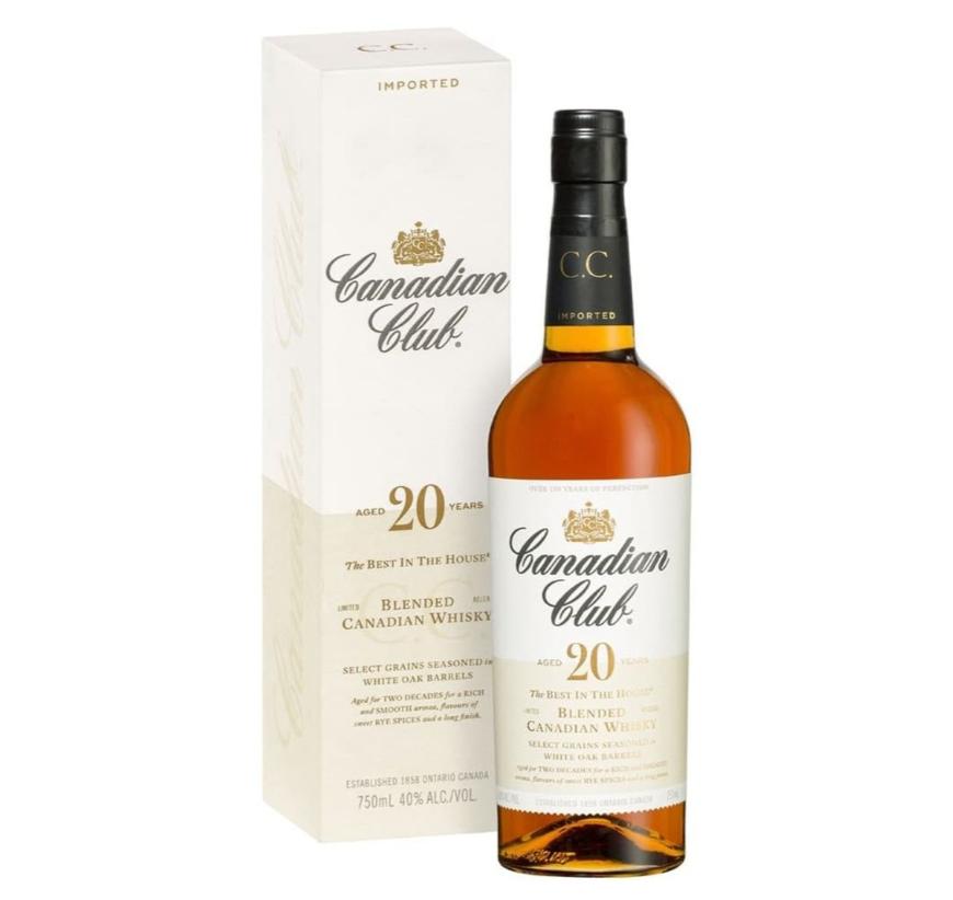 Canadian Club 20 Year Old Whisky 700ml