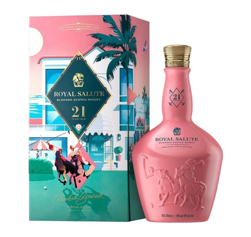 Royal Salute 21 Year Old Miami Polo Edition Blended Scotch Whisky 700ml