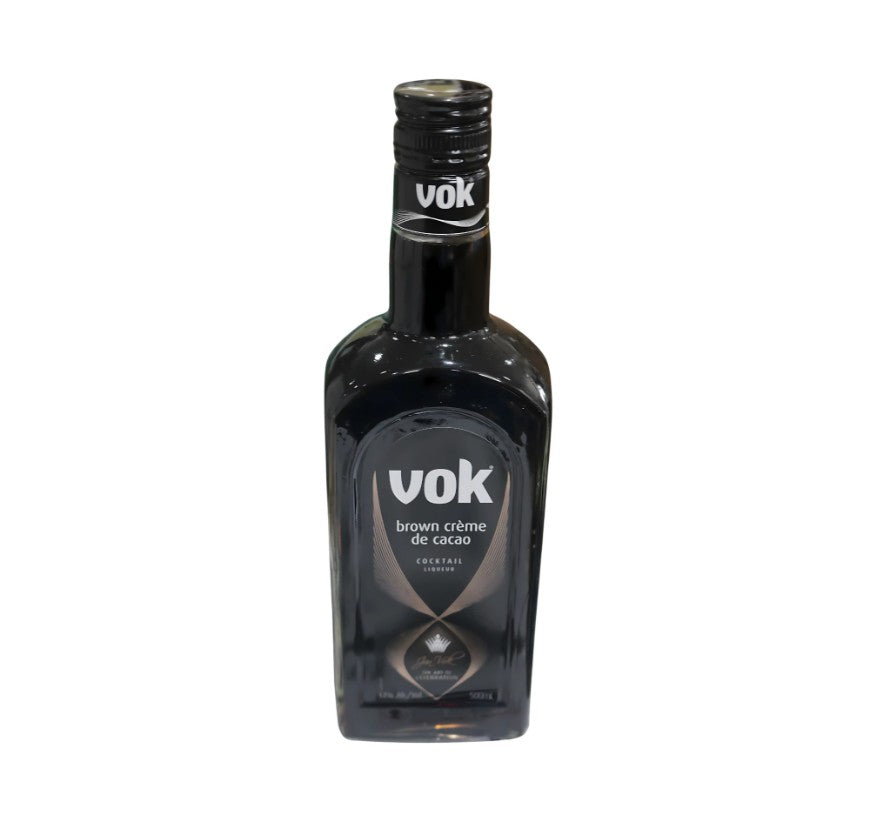 Vok Creme De Cacao Brown Liqueur 500ml