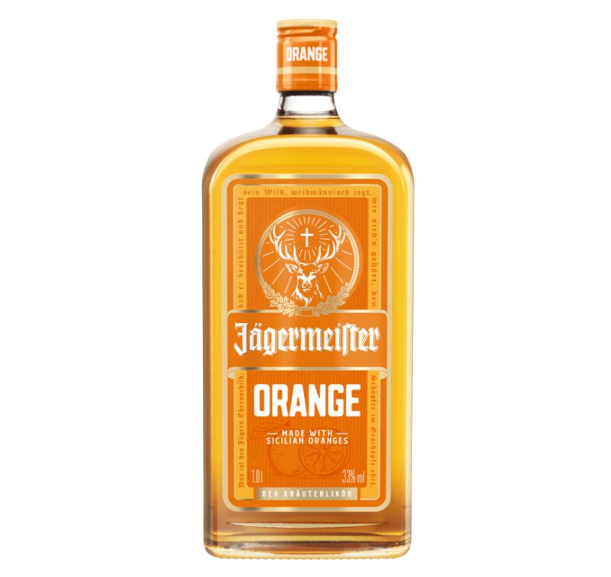 Jagermeister Liqueur Orange 1Ltr