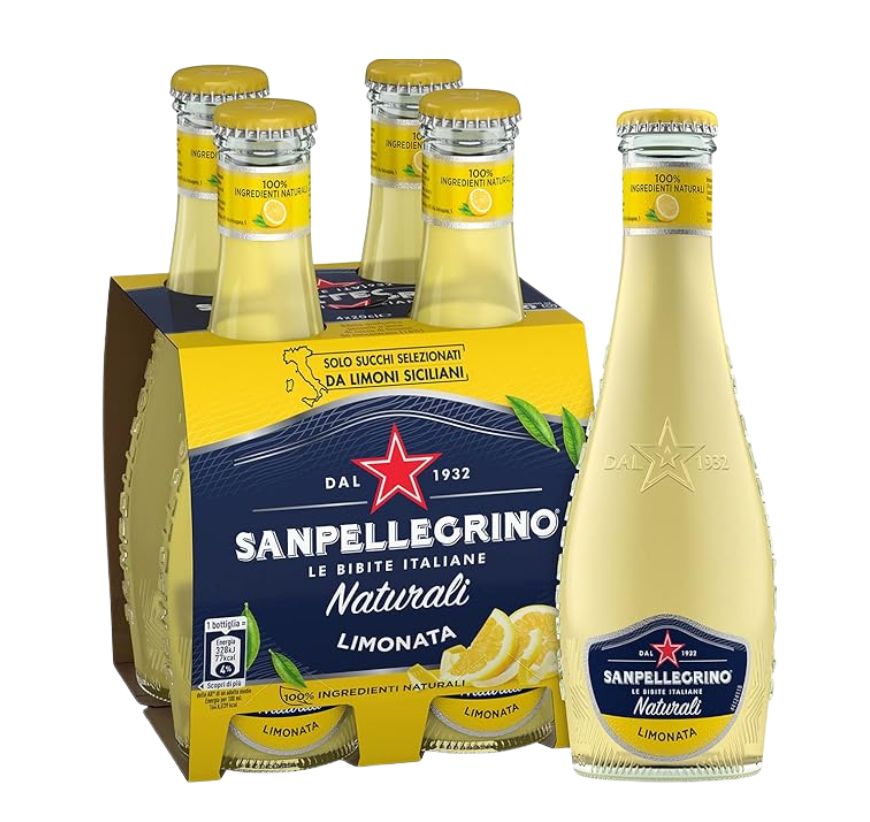 Sanpellegrino Water Mineral Limonata Italian Sparkling 200ml