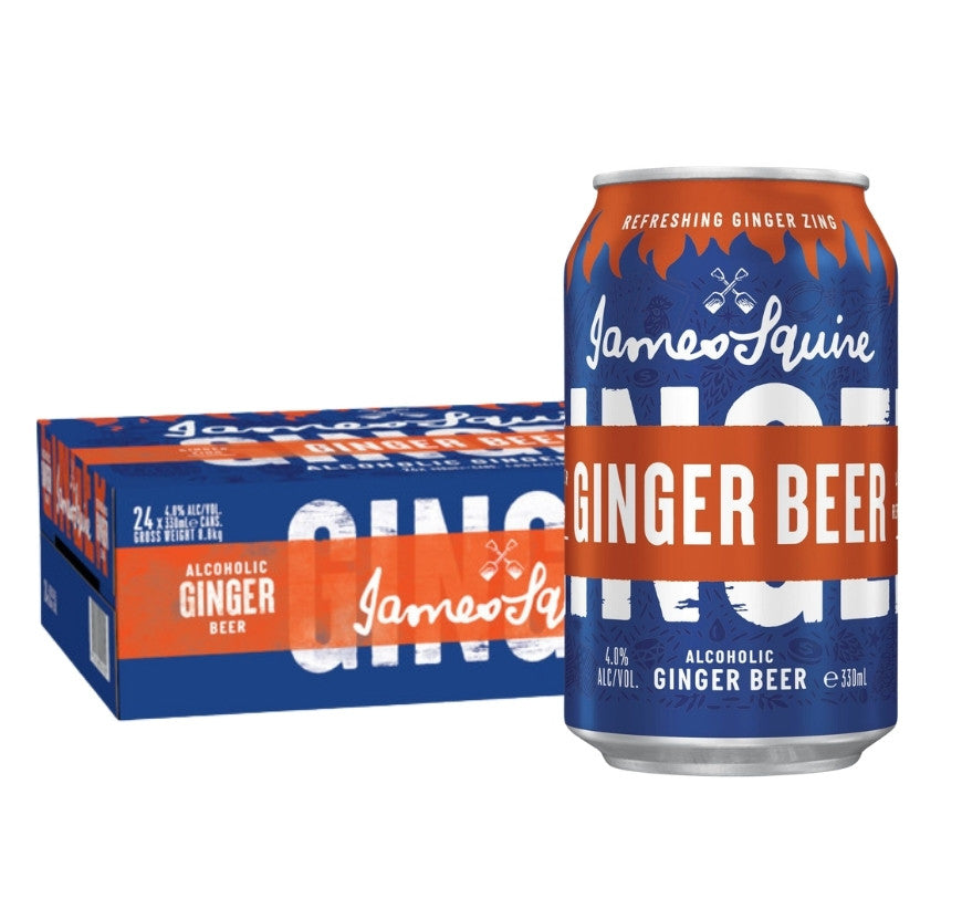 James Squire Ginger Beer Can 330ml