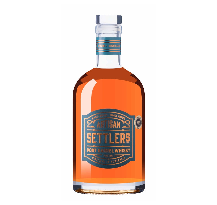 Settlers Spirits Port Barrel Whiskey 700ml