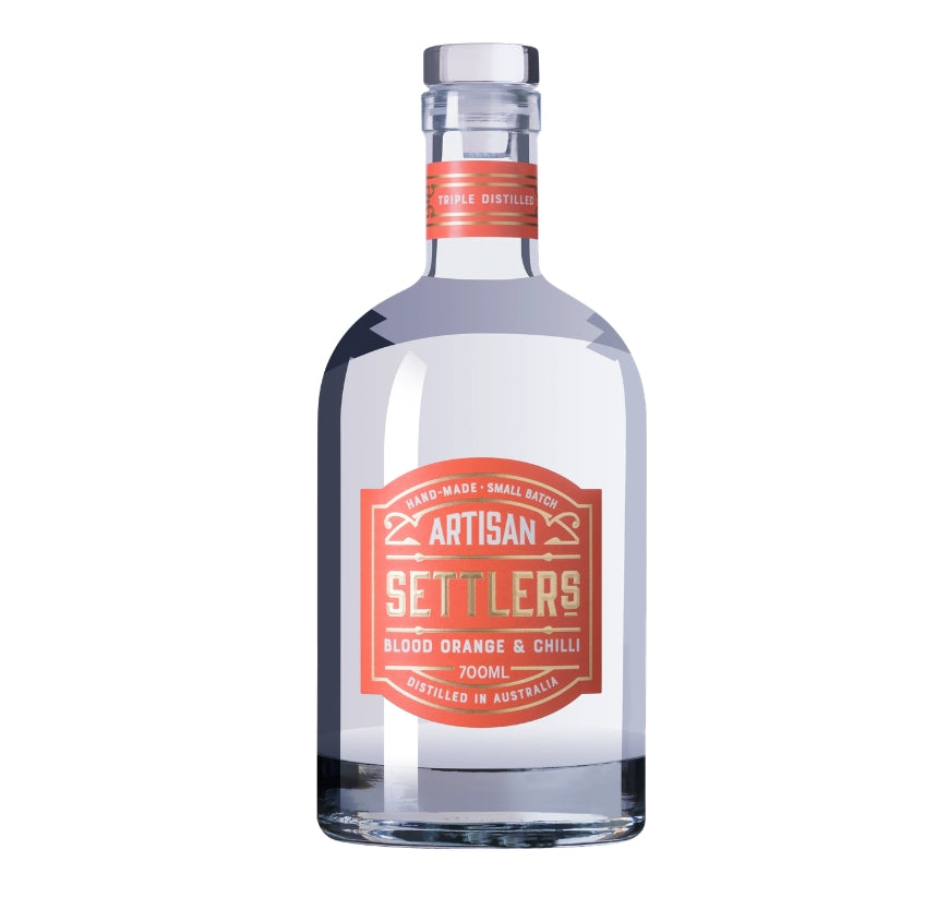 Settlers Spirits Blood Orange & Chilli Gin 700ml