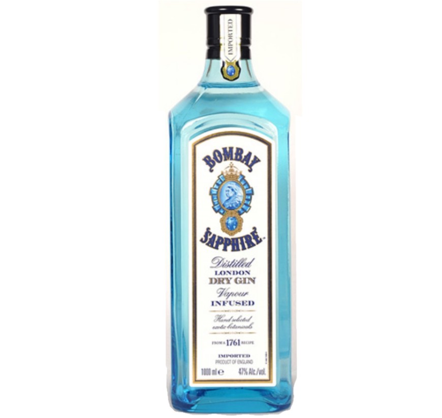 Bombay Sapphire Gin Blue 1ltr