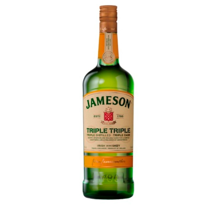 Jameson Triple Triple Whiskey 1Ltr