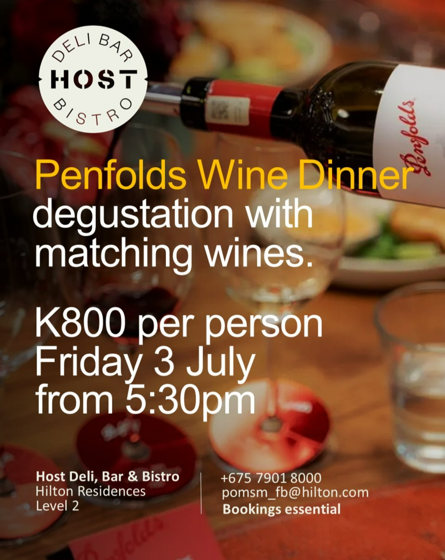 Penfolds Wine Dinner