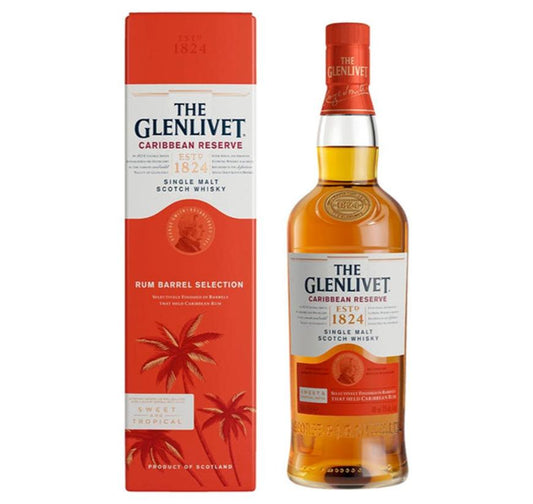 The Glenlivet Caribbean Reserve Scotch Whisky 700mL