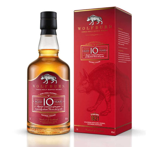 Wolfburn 10 Year Old Single Malt Scotch Whisky 700ml