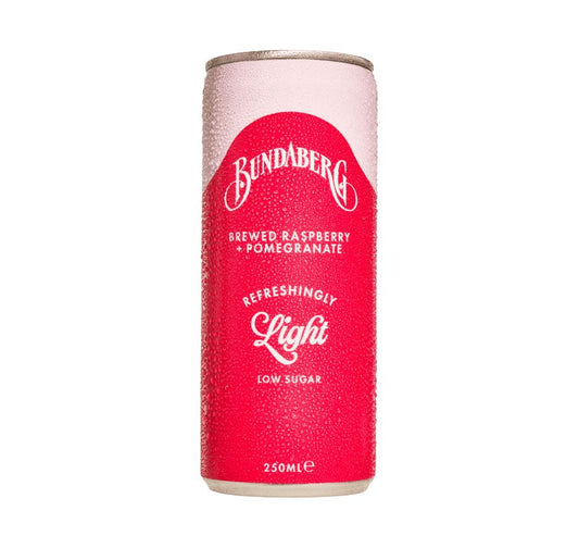 Bundaberg Soft Drink Raspberry & Pomegranate Can 250ml