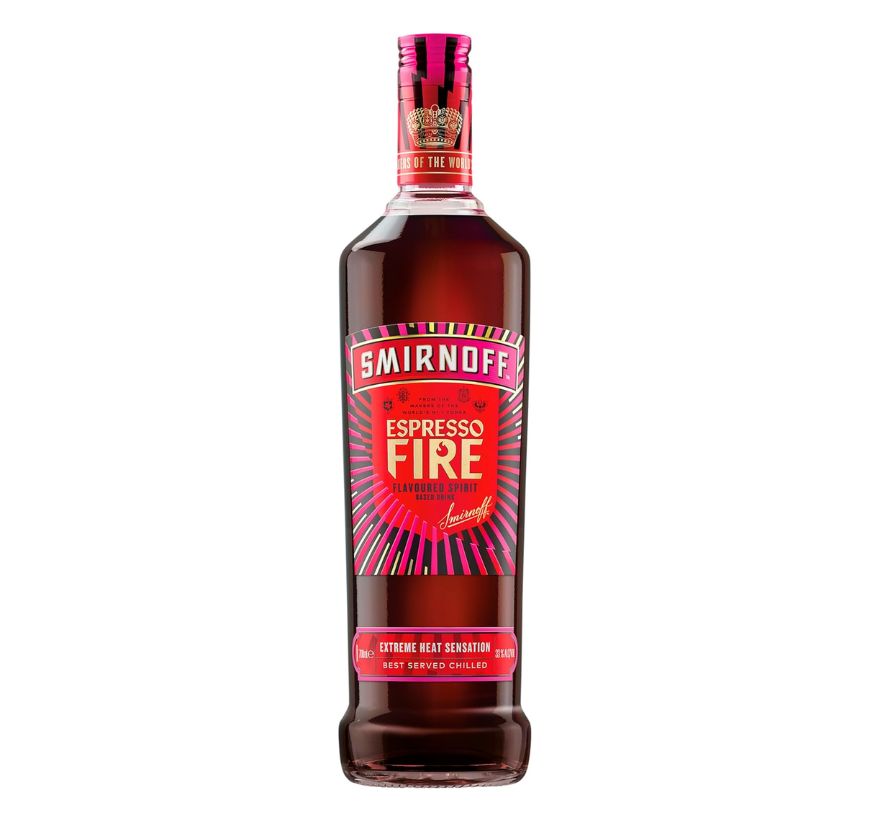 Smirnoff Espresso Fire Vodka 700ml