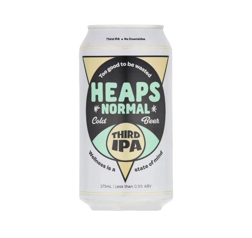 Heaps Normal Imperial Pale Ale IPA Can Non-Alcoholic 375ml