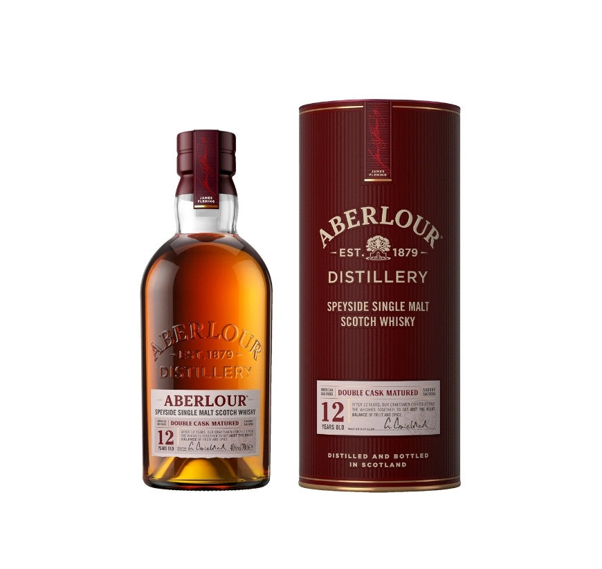 Aberlour 12YO Single Malt Double Cask Scotch Whiskey 700ml