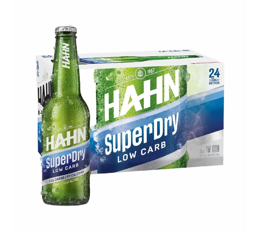 Hahn Super Dry Low Carb Btl carton/6pack