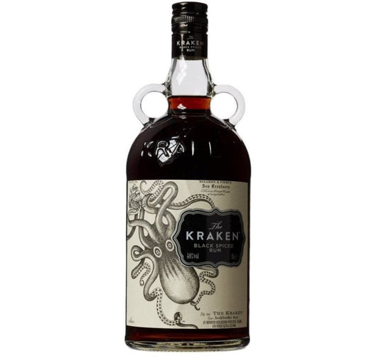 The Kraken Black Spiced Rum 1ltr
