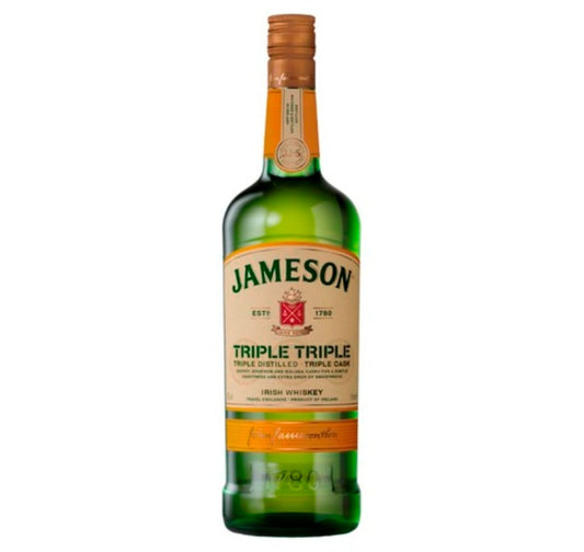 Jameson Triple Triple Whiskey 1Ltr